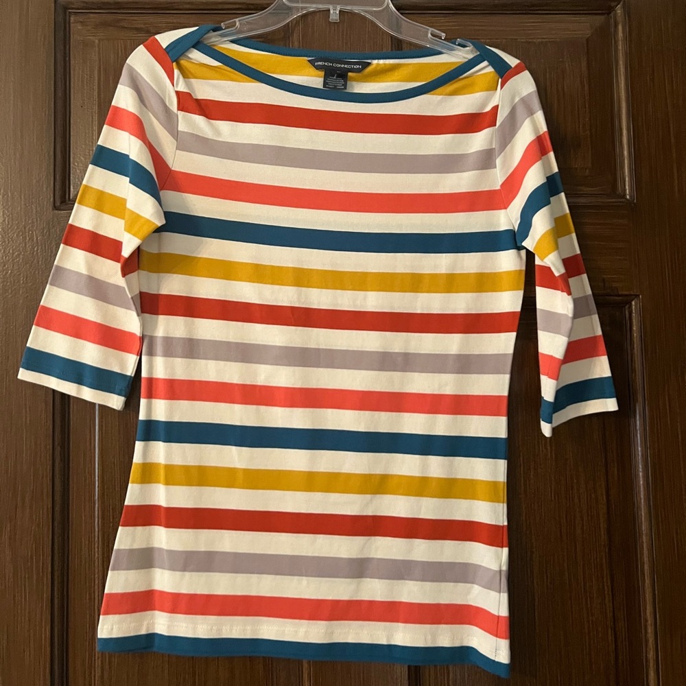 French Connection Multicolor Striped Shirt
